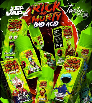 Купить Ар RICK and MORTY BAD ACID HARD "Яблоко клубника" 30-20 Ар RICK and MORTY BAD ACID HARD "Яблоко клубника" 30-20